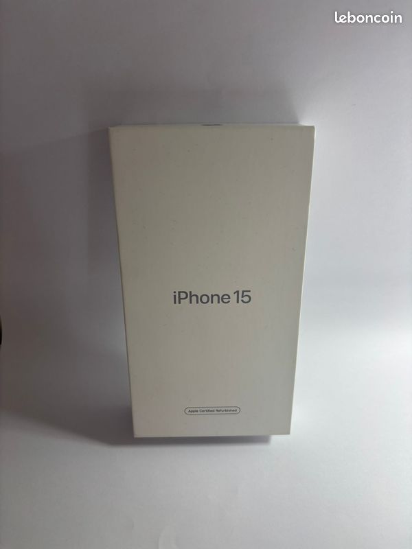 Boîte Apple vide pour iPhone 15 (image 1)