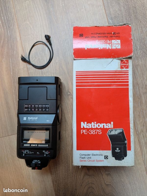 Notice Flash électronique National PE-387S – Mode D’emploi, Monture Griffe