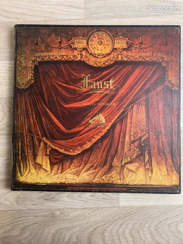 Coffret ancien d’opéra – Faust de Faust – Disques 78 tours – Édition La Voix de son Maître (image 1)