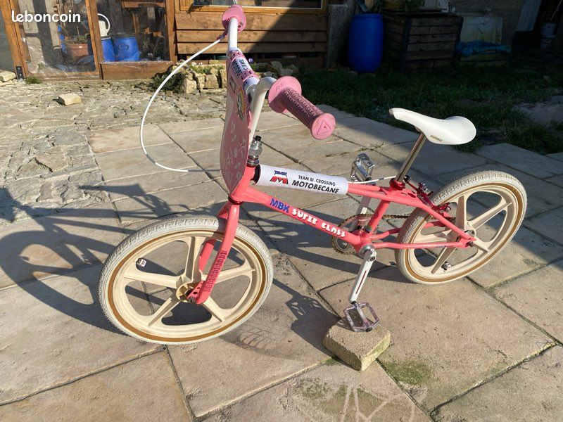 BMX MBK Winner – Vélo Ancien Collector – Cadre Acier Blanc