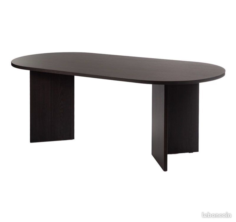 Table à manger noir (image 2)