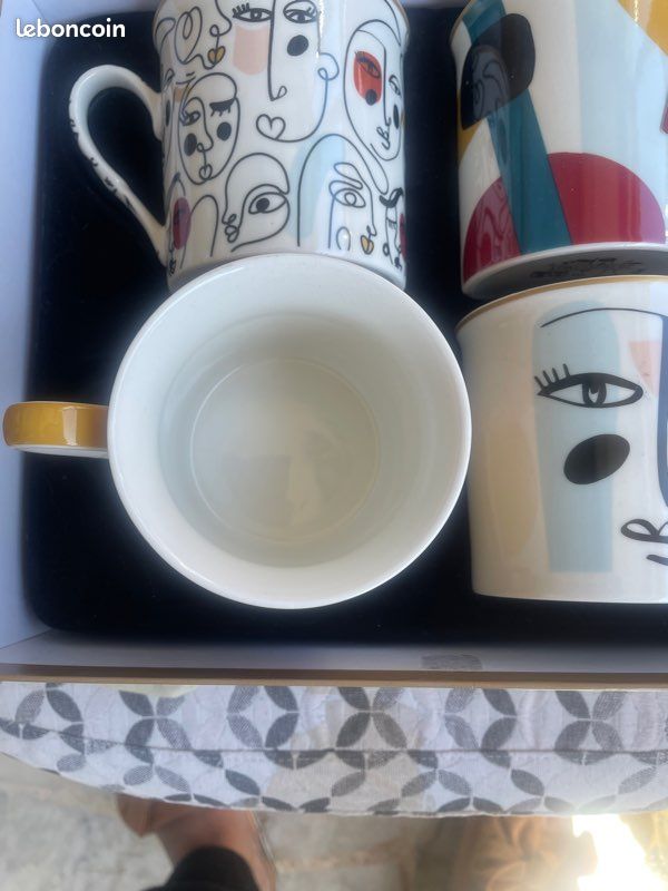 Boîte de 4 mugs collection atmosphère (image 3)