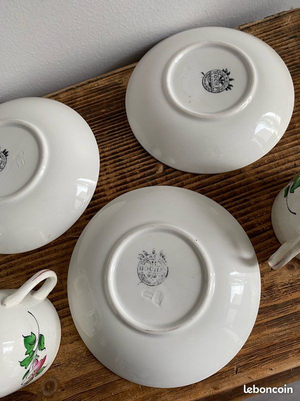 Lot de tasses Boch La Louvière (image 5)