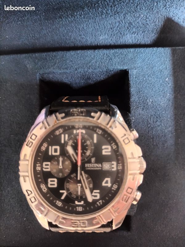 Montre homme festina chronographe Montres Bijoux