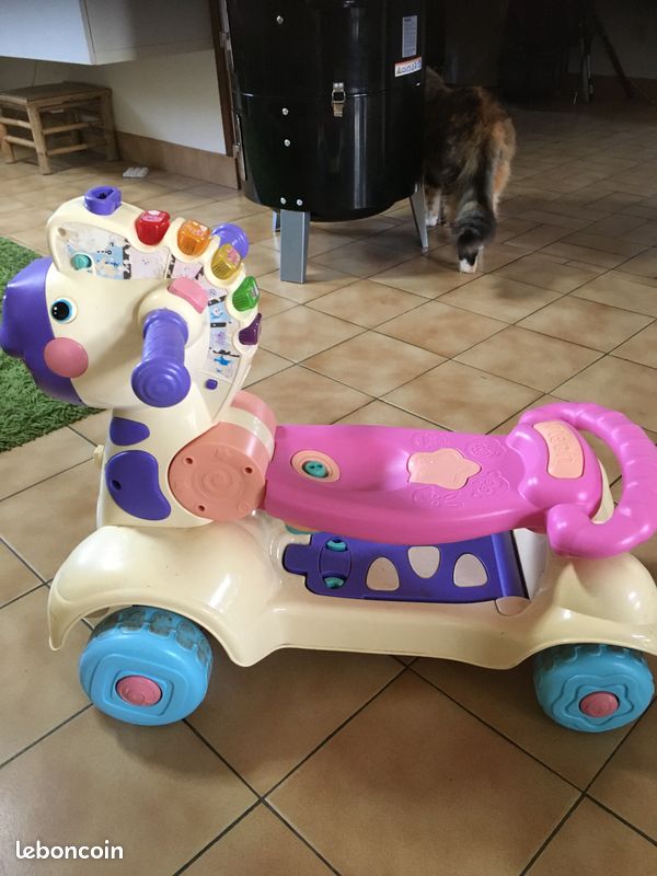 Porteur zèbre 3 en 1 vtech (image 1)