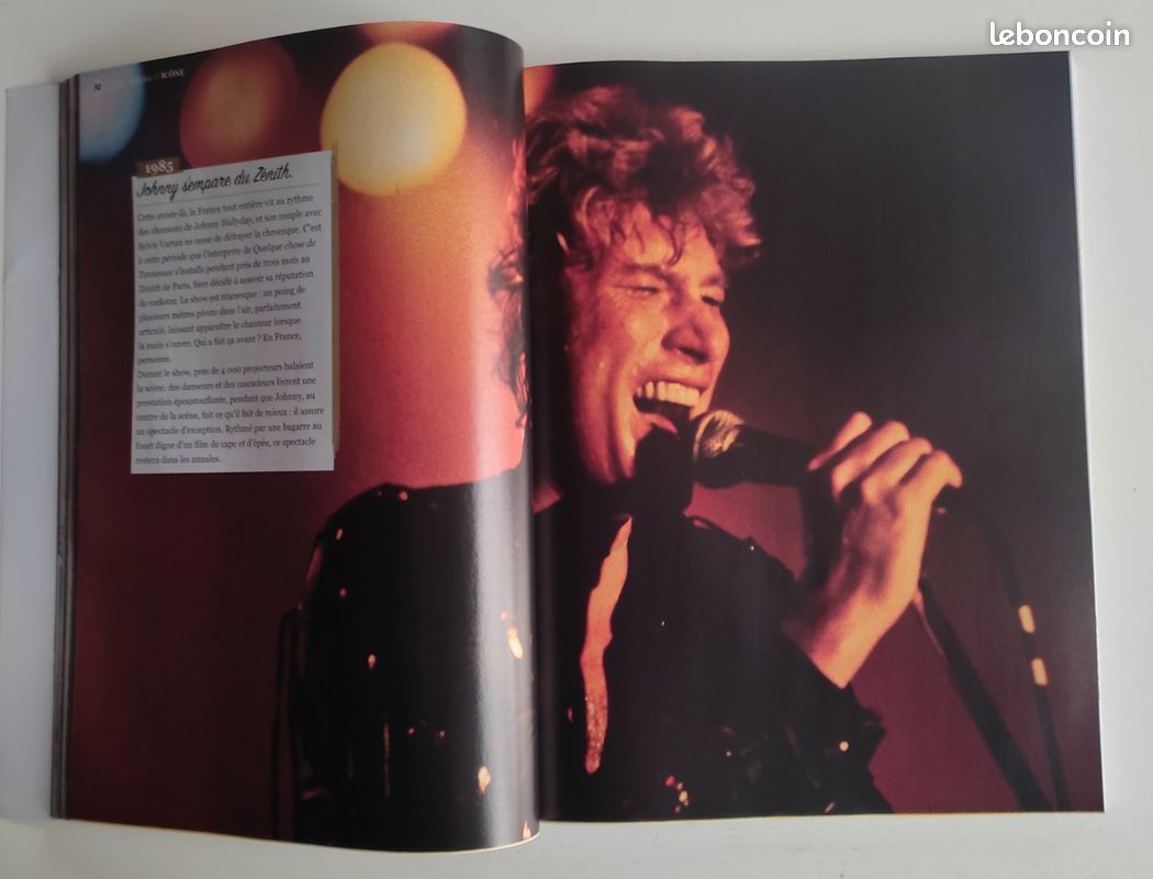 Livre collector Johnny Hallyday collection Icône (image 19)
