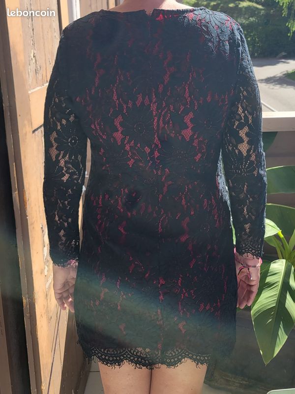 Robe Longue Noire 101 Idées - Taille L, Occasion En Très Bon état - Style élégant Et Fluide