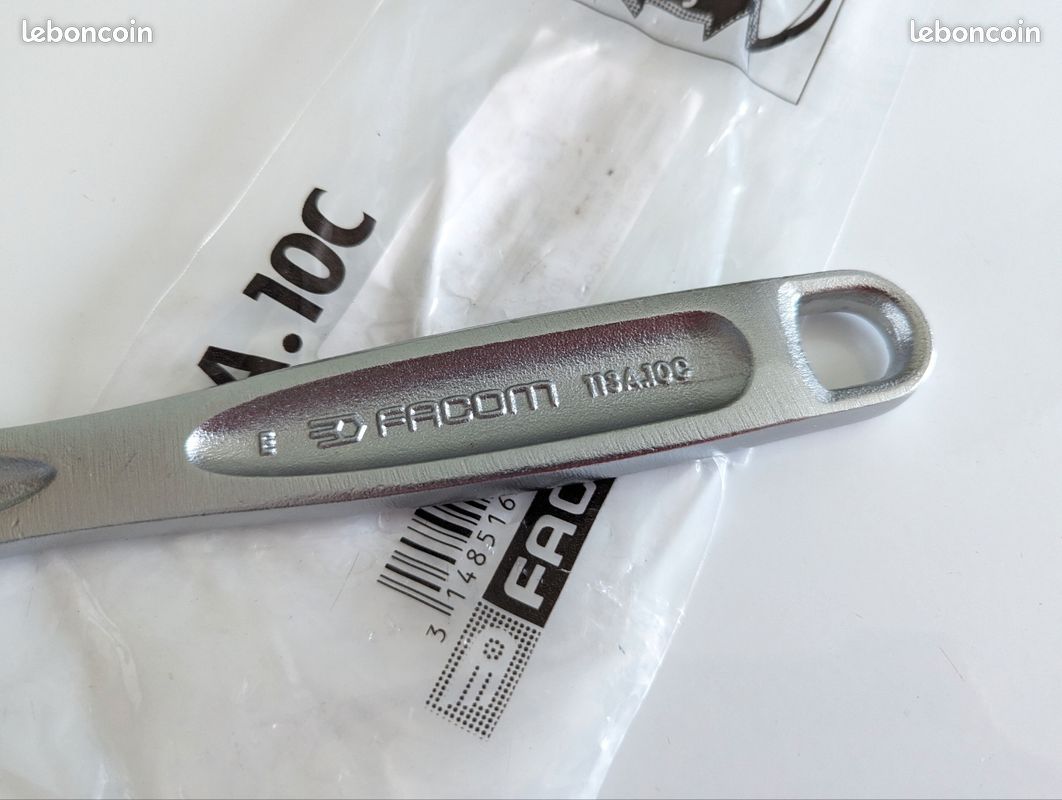 N° 646 OLD tool outil ancien Petite Clé à molette Acier Forgé EUR 28,00 - FR