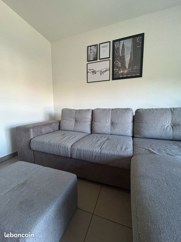Canapé gris (image 6)
