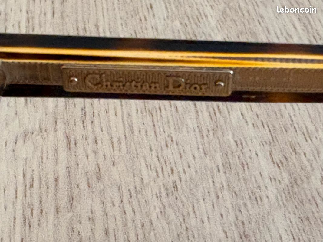 Lunettes de soleil Christian Dior vintage – Très bon état (image 4)