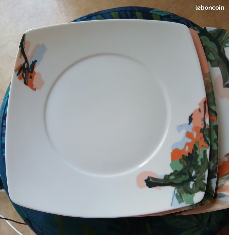 Trois assiettes Limoge JL Coquet (image 10)