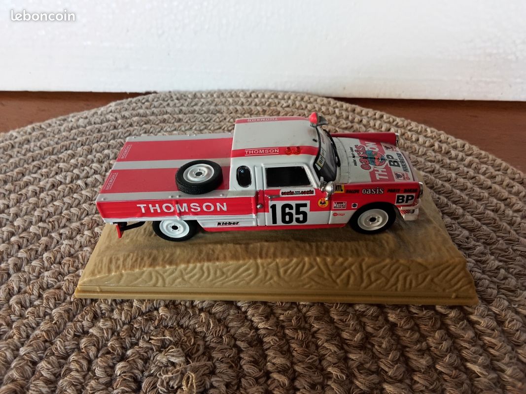 peugeot 404 pick up n°165 a dakar 1979 norev 1:43 peugeot 404 pick up n°165 a dakar 1979 norev 1:43