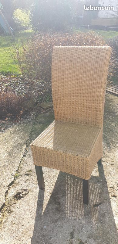Chaises en osier (image 2)