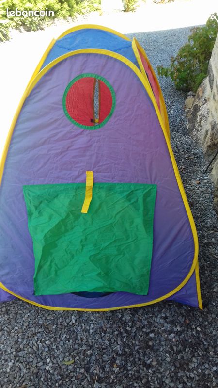 Tente De Jeu Pop-up Kid Active – Colorée, Sans Barres, Se Plie En Un Clin D’œil, Pour Intérieur/extérieur