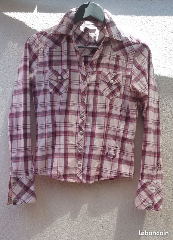 Chemise Femme Pimkie Chemise Pimkie Pimkie Chemise Rayée Avec Dos