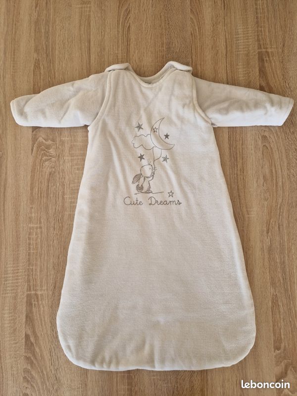 Gigoteuse avec Manches modulables pour bébé de 6 mois à 2ans (image 1)