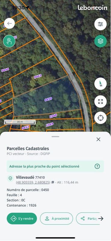 Terrain à Montjay la tour · à Villevaudé · 60 000 €
