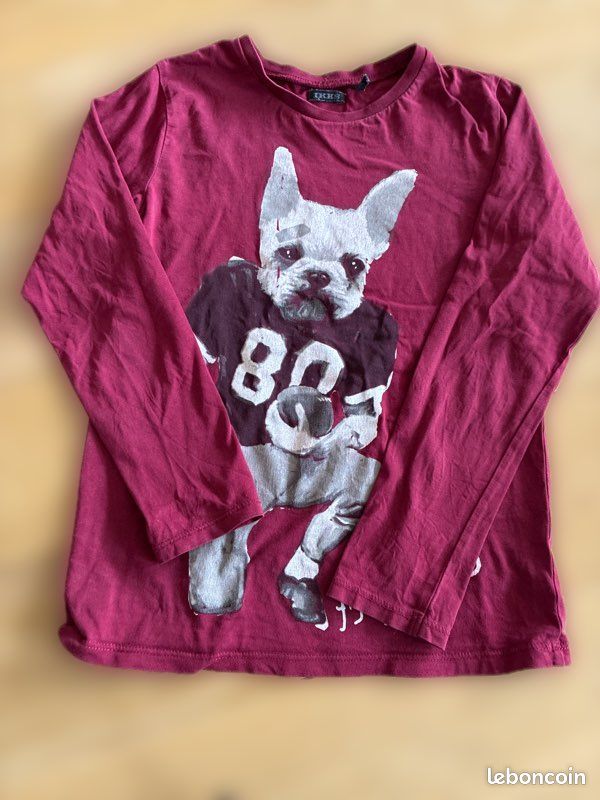 T shirt garçon ikks 10 ans- 138cm (image 1)