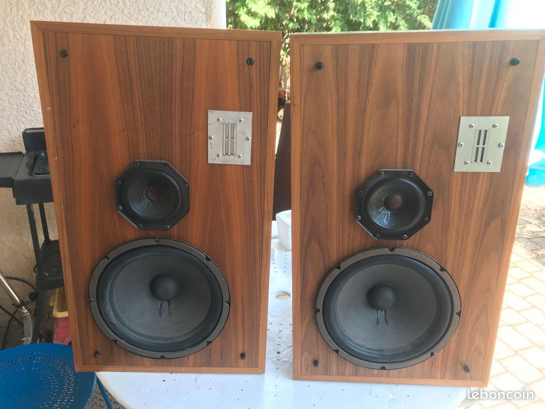 Lot Pièces Détachées Pour Enceintes Infinity QB : 2 Filtres, 2 Boomers, 2 Médiums