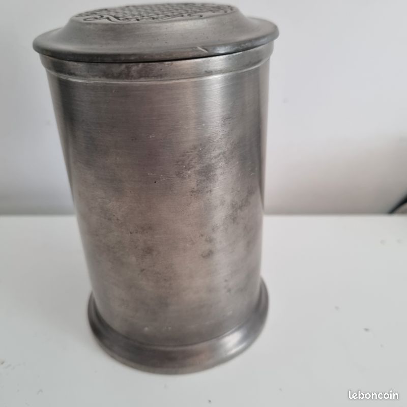 RARE ET ANCIEN Plat Étain Armoiries Blason EUR 80,00 - FR
