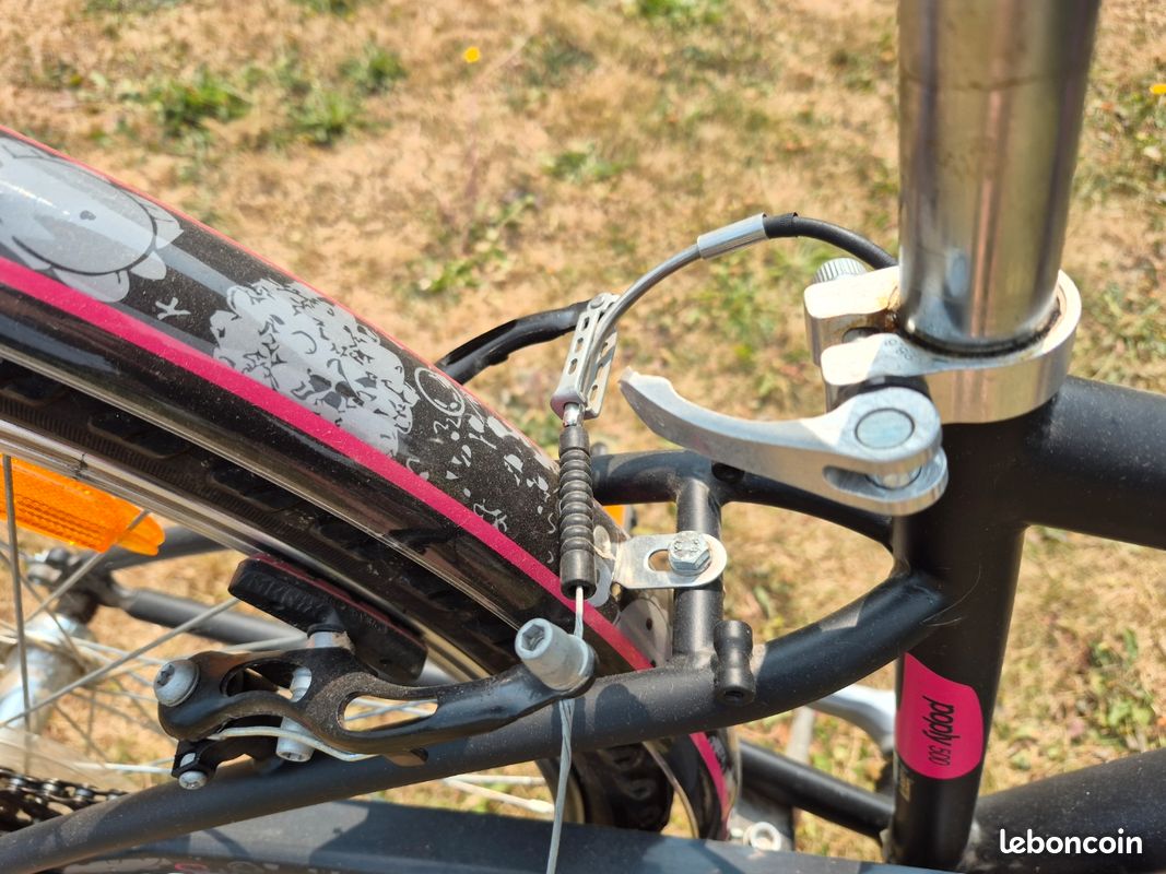 Vélo B twin 500 avec accessoires (image 5)