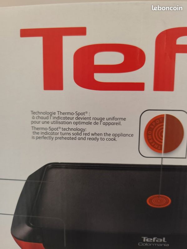 Maxi Plancha Tefal Colormania – Rouge (image 7)