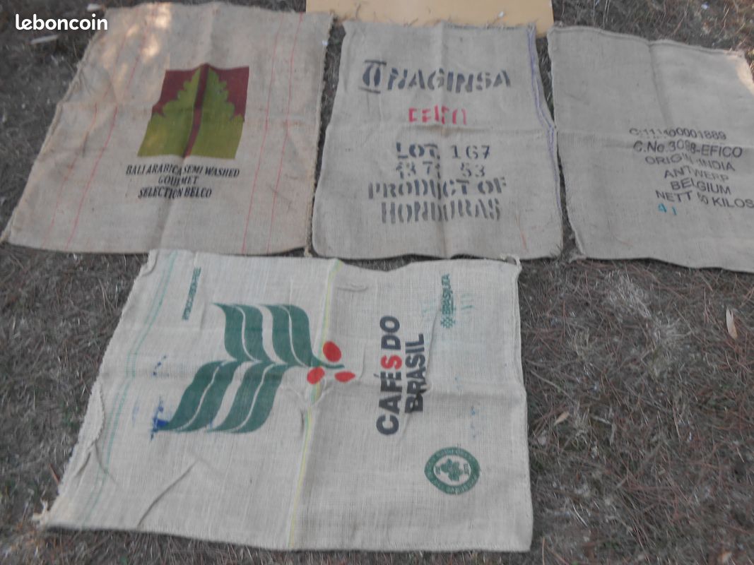 Sacs en toile de jute 8 piece (mirza4) (image 3)