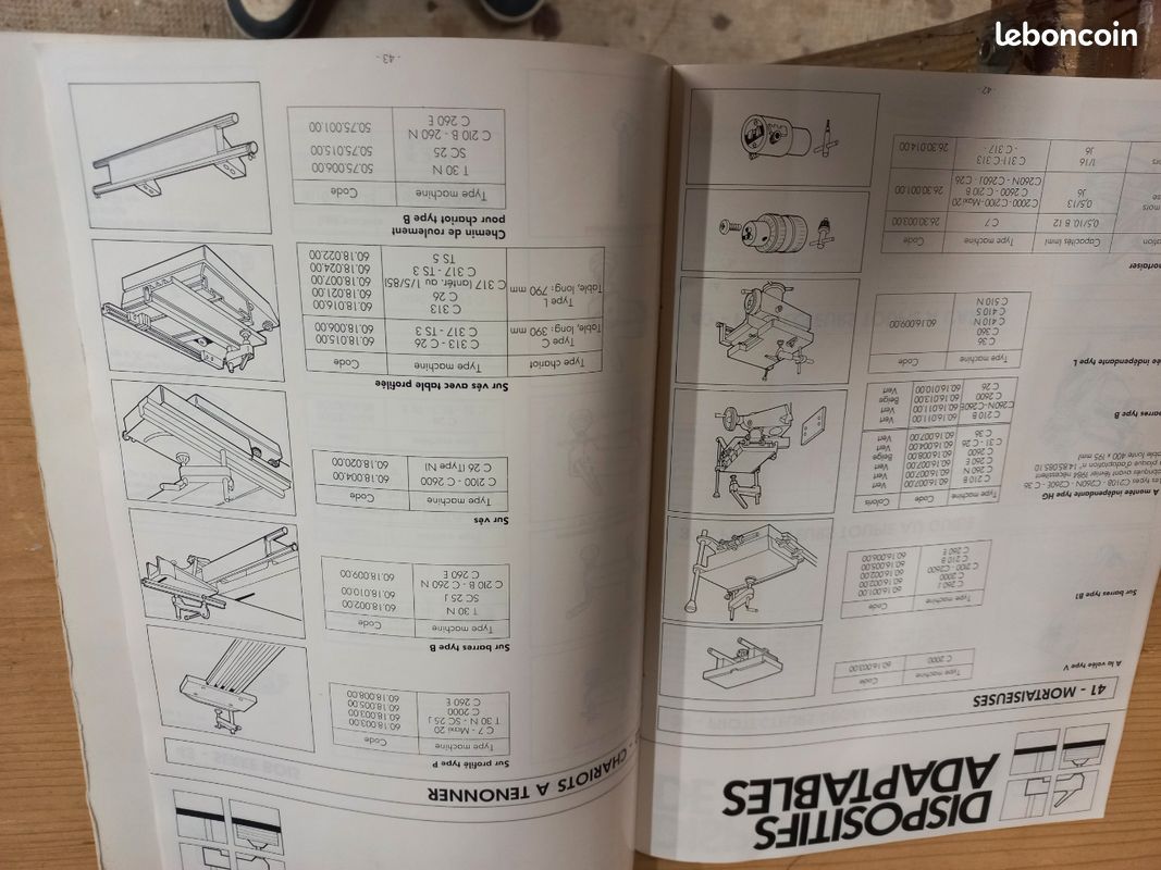 Documentation machine à bois Lurem C260 (image 3)