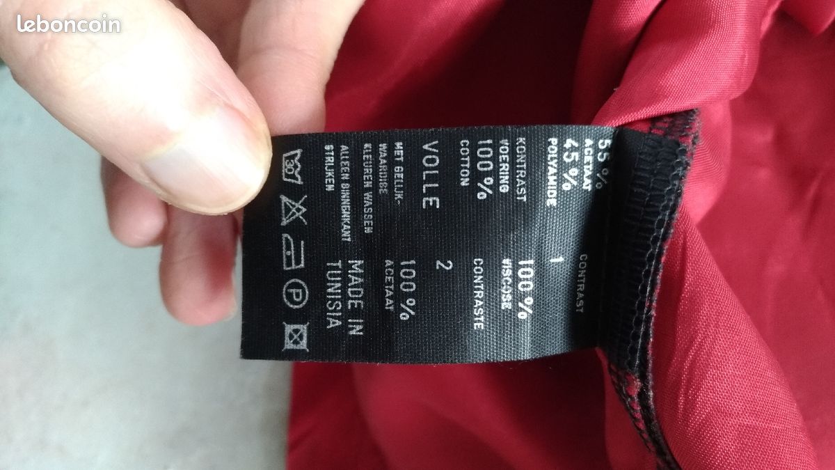 Robe été soie taille M (image 5)