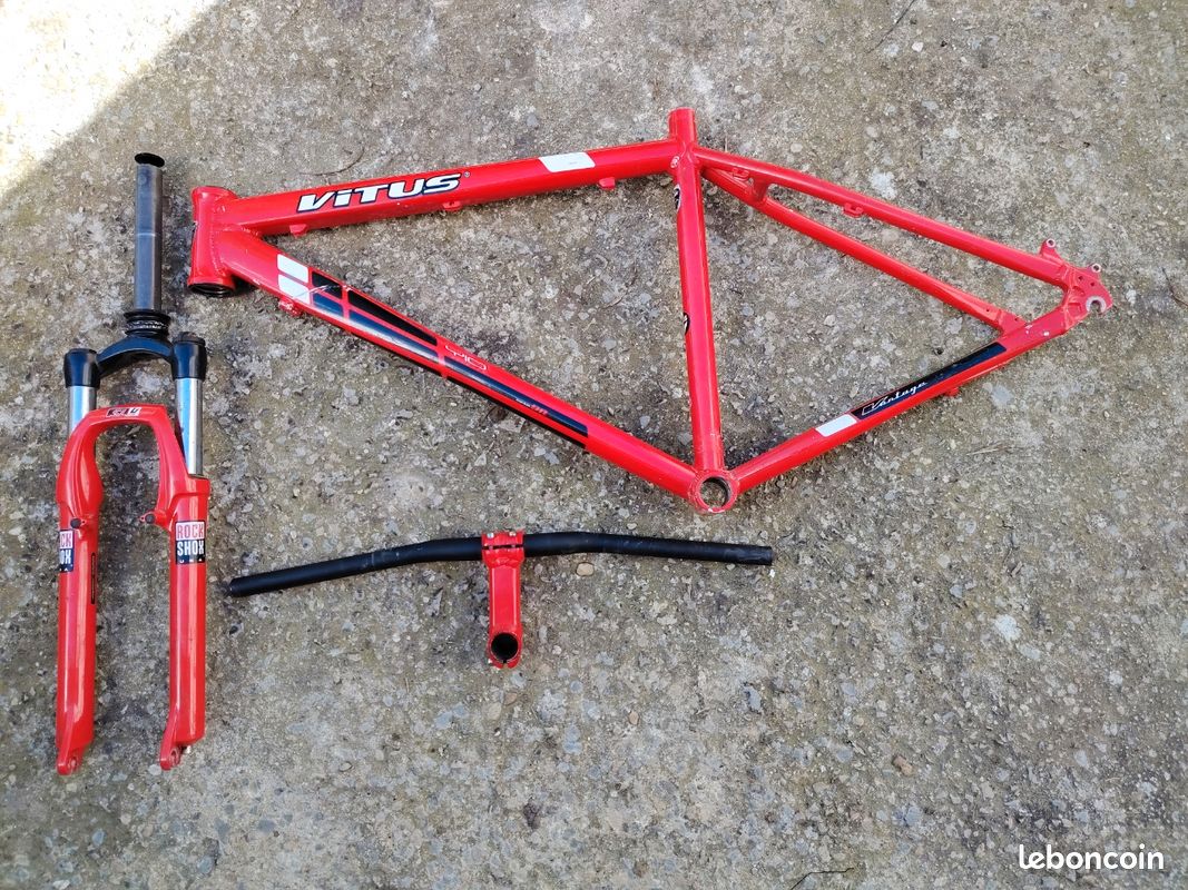 Lot Cadre Fourche Potence Guidon VTT (image 1)
