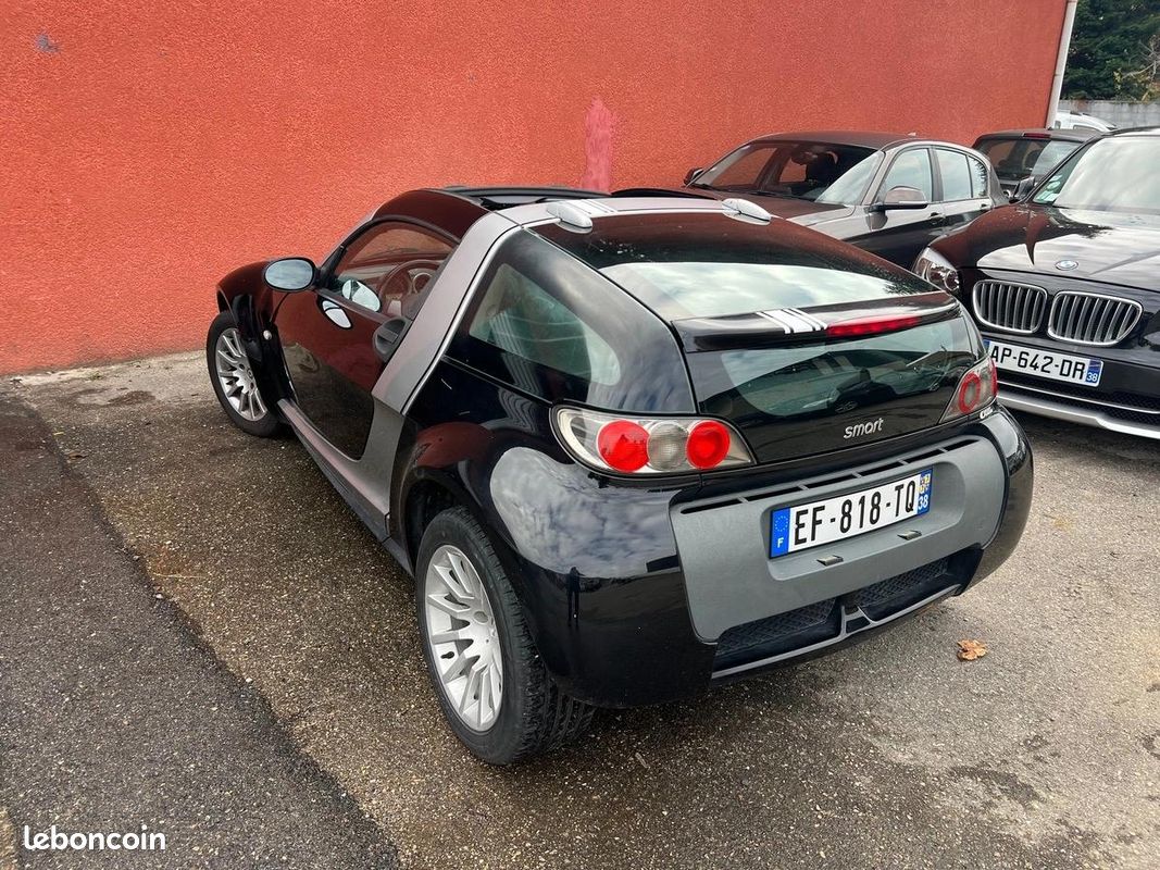Smart Roadster 0.7 i 82 ch Cabriolet 69500km suivi régulier + mécanisme capote neuf (image 3)