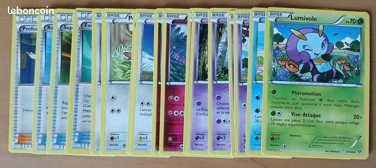 Lot de 22 cartes Pokémon XY - XY 2014 (image 1)
