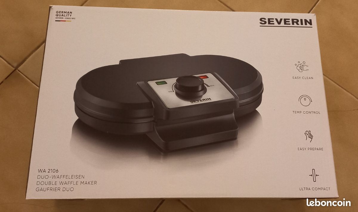 Gaufrier Duo WA Severin Électroménager