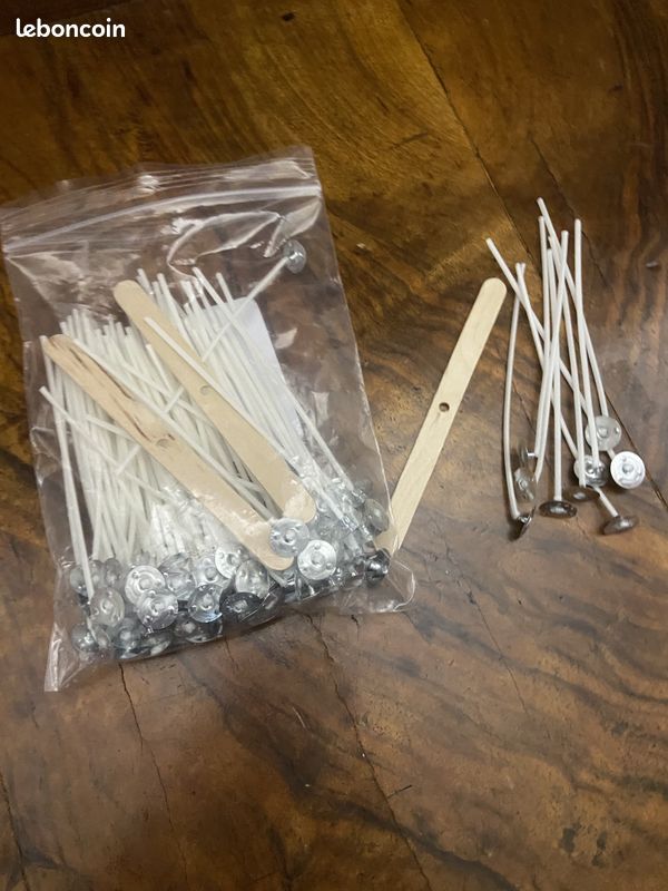 Mèches pour bougies x100 (image 2)