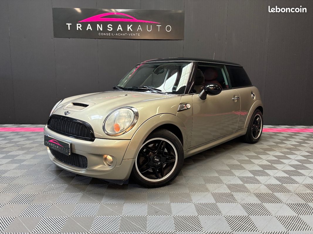 MINI MINI 1.6i - 170 Cooper S / INT CUIR ROUGE (image 1)