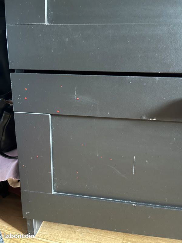 Meuble commode noir IKEA (image 2)