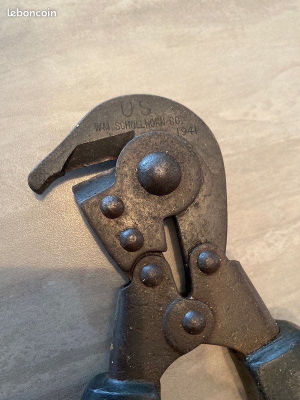 Pince Coupe-Barbelés Pliante Militaire Anglaise - 1941 WW2 - Occasion