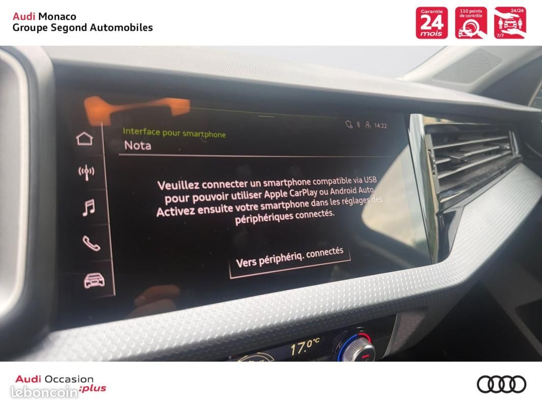 Audi A1 sportback 30 TFSI 110 ch BVM6 Advanced (image 13)
