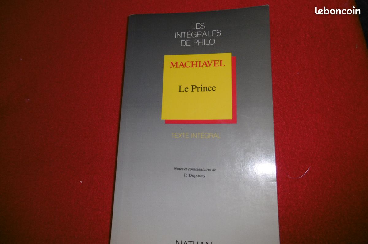 Machiavel le prince (image 1)