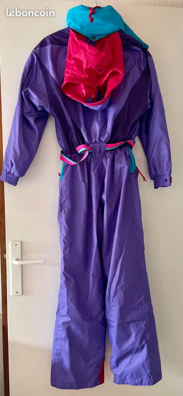 DEGRE 7 Patrick Vallencant combinaison de ski vintage taille S-M - France