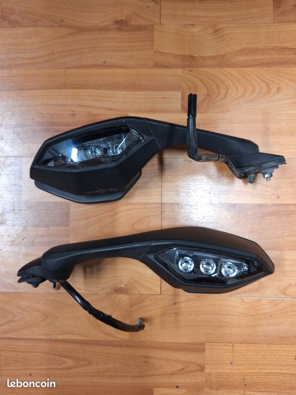 Lot De 2 Rétroviseurs Universels Pour Moto - Rétroviseurs Latéraux