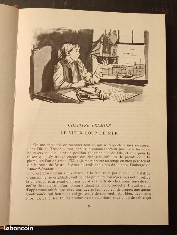 R. L. Stevenson : L'île au trésor - Hachette La Galaxie 1972 (image 7)