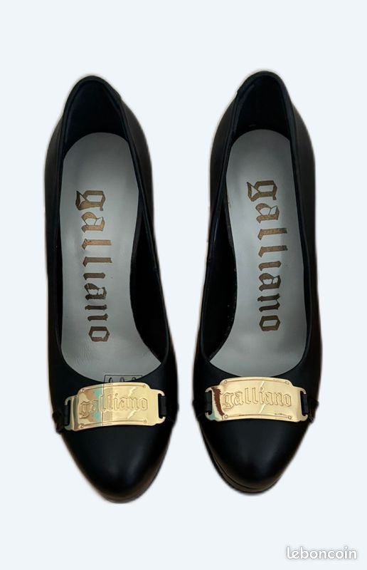 Bottines John Galliano - Cuir Et Suède Noir, Talon Aiguille 10 Cm, Pointure 37 EU, Neuves Avec Boîte