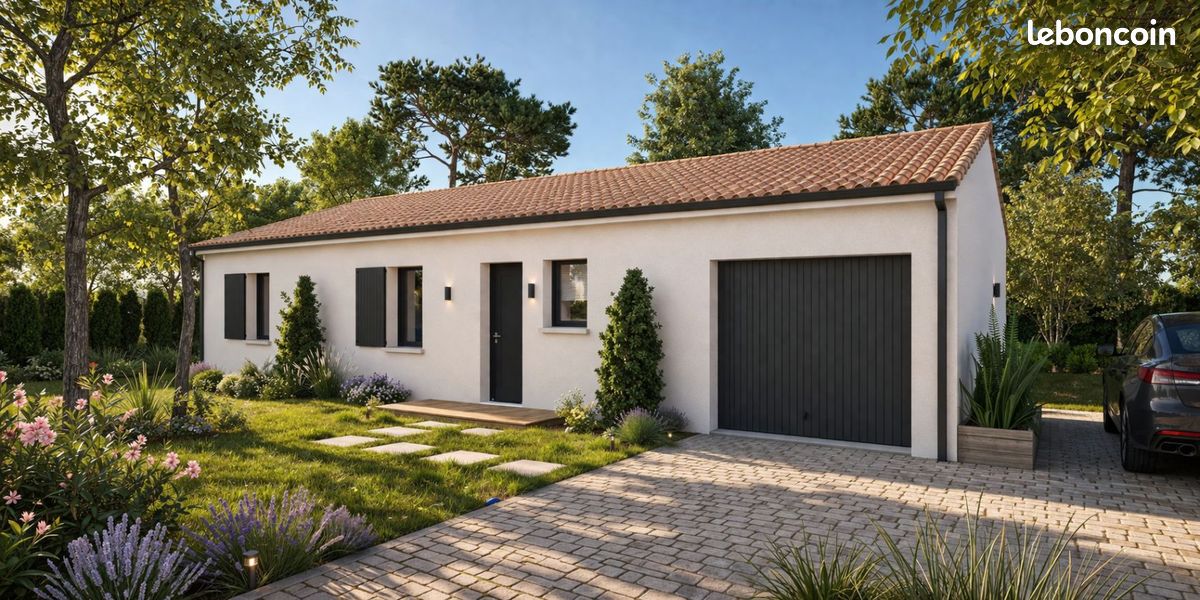 Projet de construction d'une maison 80 m² avec terrain à MARGAUX (33) (image 3)