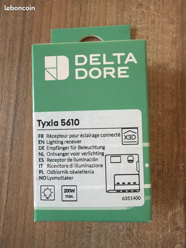 Récepteur éclairage radio delta dore Tyxia 5610 état neuf (image 1)