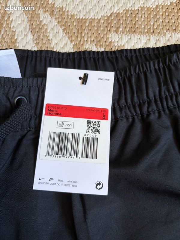Jogging Nike Noir (image 2)