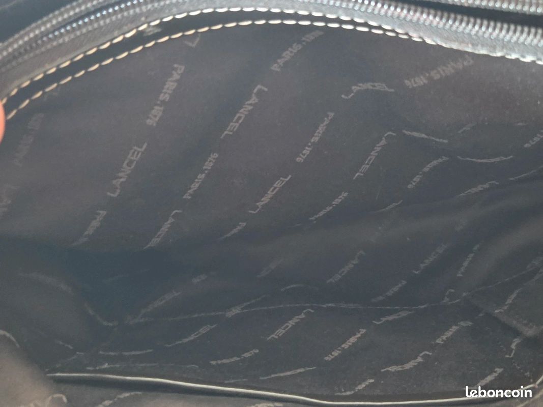 Sac toile Lancel; (image 2)