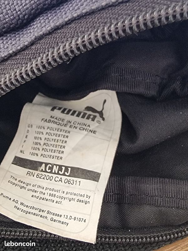 Acnjj Rn62200 Puma Acnjj Bag Rare Puma Tote Bag Multicolor Puzzle