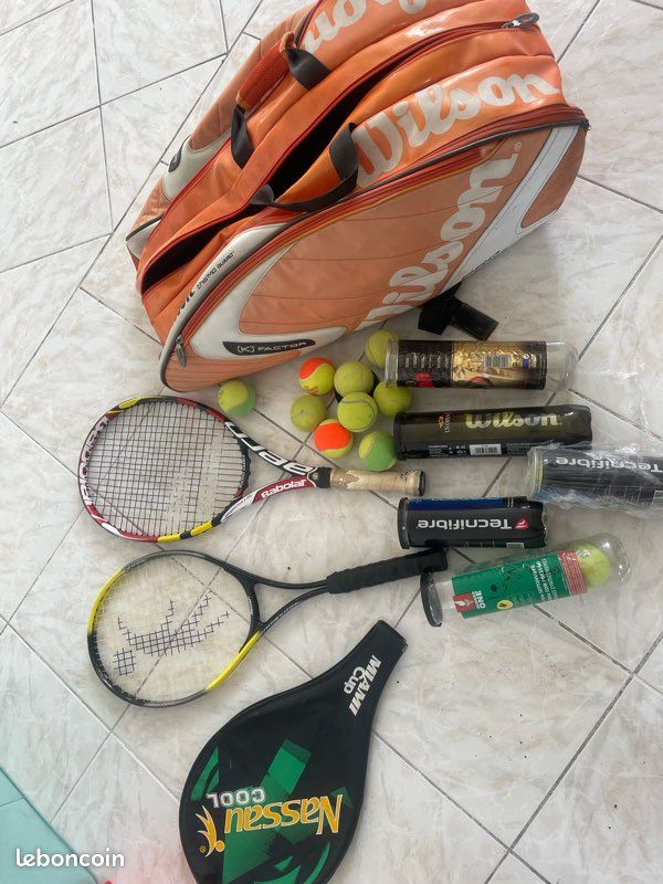 Sac à dos de tennis pour raquettes et balles Sport Plein air