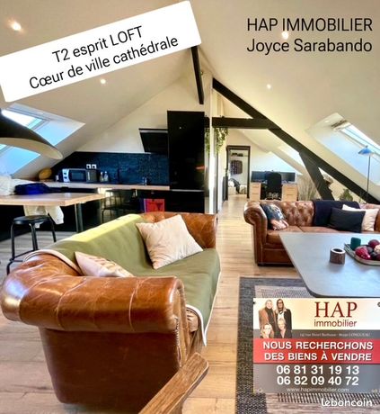 Loft/atelier/surface 2 pièces 80 m²